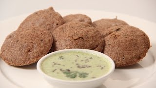 Ragi Idli Recipe  Cooksmart  Sanjeev Kapoor Khazana [upl. by Attenaz]