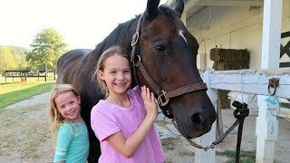 Addys First Horseback Riding Lesson [upl. by Josiah]