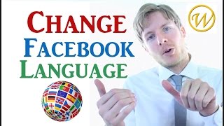 How to change Language on Facebook to English [upl. by Gingras]