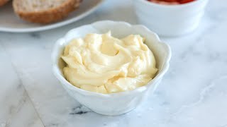 FailProof Homemade Mayonnaise Recipe [upl. by Novek]