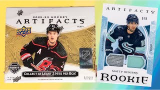 202223 Upper Deck Artifacts Hockey Hobby Box Break [upl. by Josias482]