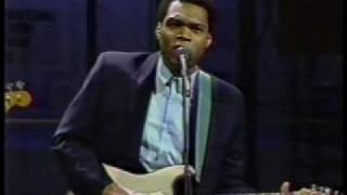 Robert Cray TV Debut on David Letterman Smoking Gun [upl. by Arocahs]