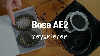 Bose AE2 Audio Kopfhörer Reparieren ErsatzOhrpolster [upl. by Ojeitak650]