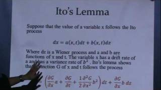 Itos Lemma [upl. by Friedrick256]