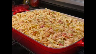 Crawfish Fettuccine by The Cajun Ninja [upl. by Ddart]