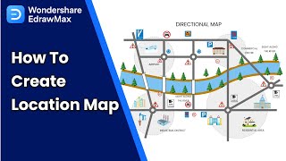 Location Map Tutorial How to Create a Directional Map [upl. by Ahsiled]