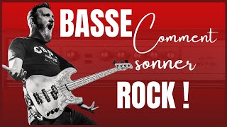 Apprendre la basse  Comment Sonner Rock [upl. by Penn]