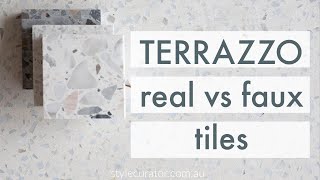 Terazzo tiles explained [upl. by Hayley749]