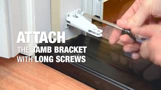 WRIGHT PRODUCTS  How to Install the EZHold Closer [upl. by Timothea]