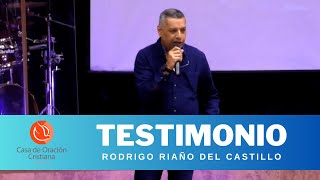 TESTIMONIO  RODRIGO RIAÑO DEL CASTILLO [upl. by Airlee]