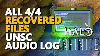 Recovered Files UNSC Audio Log Halo Infinite [upl. by Verine]