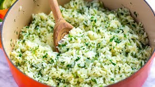 Perfect Cilantro Lime Rice Recipe [upl. by Etteloiv]