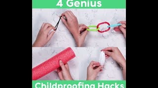 4 Genius Childproofing Hacks  Parents [upl. by Yelah]