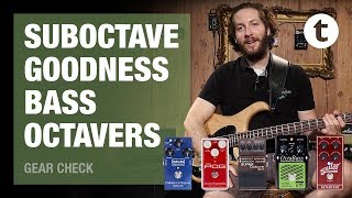 Top 5  Bass Octave Pedals  Demo  Thomann [upl. by Orpah19]