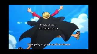 One Piece  Episode 1000 Opening English Dub [upl. by Pellet]