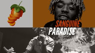 SANGUINE PARADISE  Lil Uzi Vert FL studio remake Behind the beat [upl. by Roslyn179]