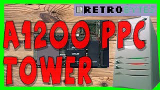 Amiga PPC A1200 Tower [upl. by Hesta]