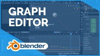 Graph Editor  Blender 280 Fundamentals [upl. by Johppah990]