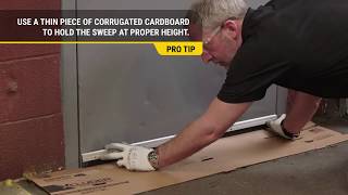 Xcluder Rodent Proof Door Sweep Installation Instructions [upl. by Sparks]