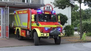 Wachausfahrt FF Breitscheid  Gruß  Abbruch HLFTLF Freiwillige Feuerwehr Ratingen Breitscheid [upl. by Atlanta]