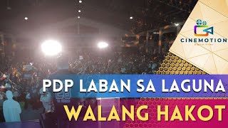 PDP LABAN RALLY SA LAGUNA DINUMOG [upl. by Aksehcnarf]