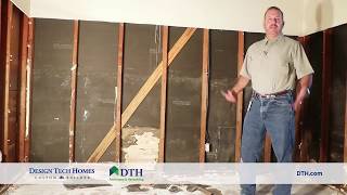 Flooded Home Repair Before Replacing Sheetrock DIY  DTH Restoration [upl. by Nahtam]