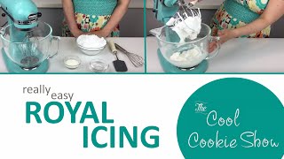 Really Easy Royal Icing [upl. by Neliak]