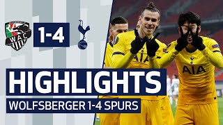 HIGHLIGHTS  WOLFSBERGER 14 SPURS  Puskas winner Heungmin Son scores in Puskas Arena [upl. by Ardnuasak]