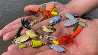 Spinner Fishing For Trout COMPLETE HOW TO GUIDE [upl. by Rellia380]