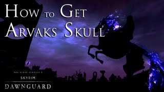 Skyrim DLC Dawnguard  How To Get Arvaks Skull In Soul Cairn [upl. by Dannie]