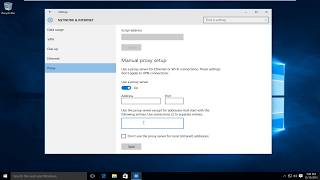 How To Set Up and Configure Proxy In Windows 10 Tutorial [upl. by Anh]