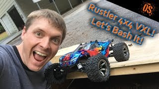 Rustler 4x4 VXL Unboxing and Bashing [upl. by Luhar762]