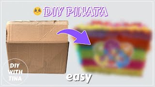 📦 How to make the easiest piñata [upl. by Shira]