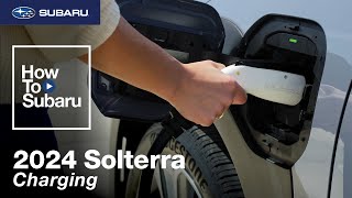 Subaru Solterra  HowTo Charge Your EV 2024 [upl. by Robinette724]